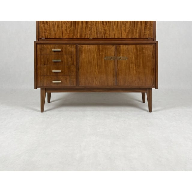 Mid-Century Modern Mid-Century Modern Hungarian Bar Cabinet For Sale - Image 3 of 4