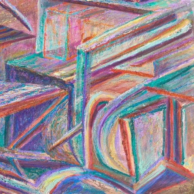 1990s 'Geometric Abstract' by Duane Bousfield For Sale - Image 5 of 11