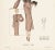 Art Deco Vintage Art Deco French Fashion Print For Sale - Image 3 of 3