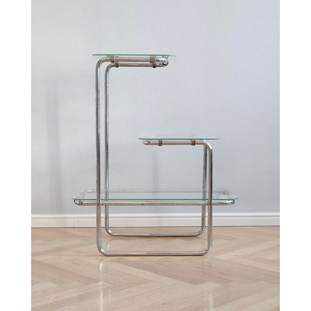 Bauhaus Model B 136 Table by Emile Guyot for Thonet, 1930s, in Very Good conditions. Designed 1920 to 1949 I have official...