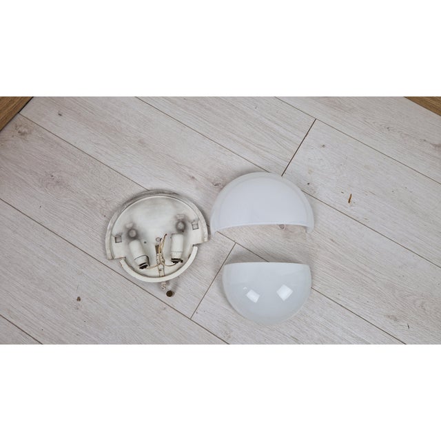 Small Mania Wall Lamp in Glass by Vico Magistretti for Artemide, 1960s For Sale - Image 10 of 12