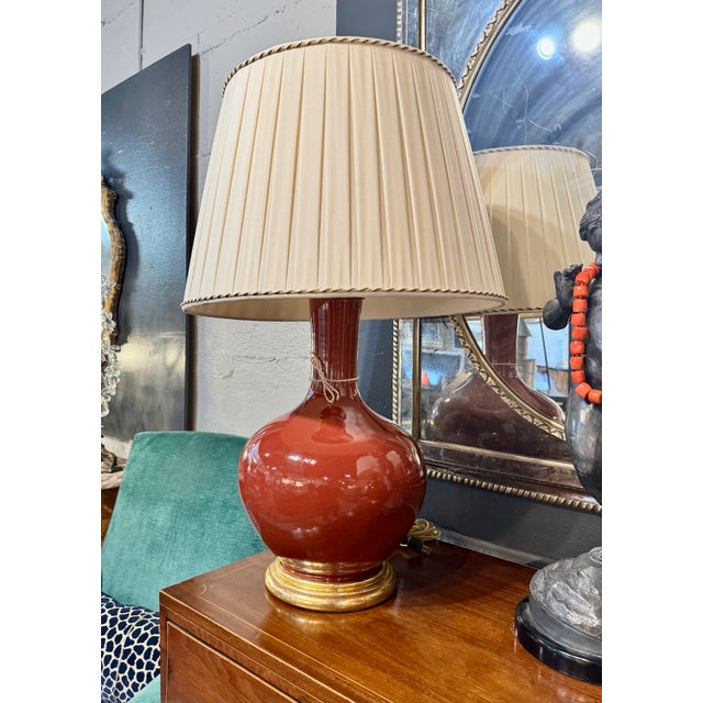 Contemporary Christopher Spitzmiller "Single Gourd" Lamps - a Pair For Sale - Image 3 of 11