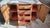 Art Deco Dressing Table in Oak and Marble with Triptych Mirror, 1930s For Sale - Image 12 of 13