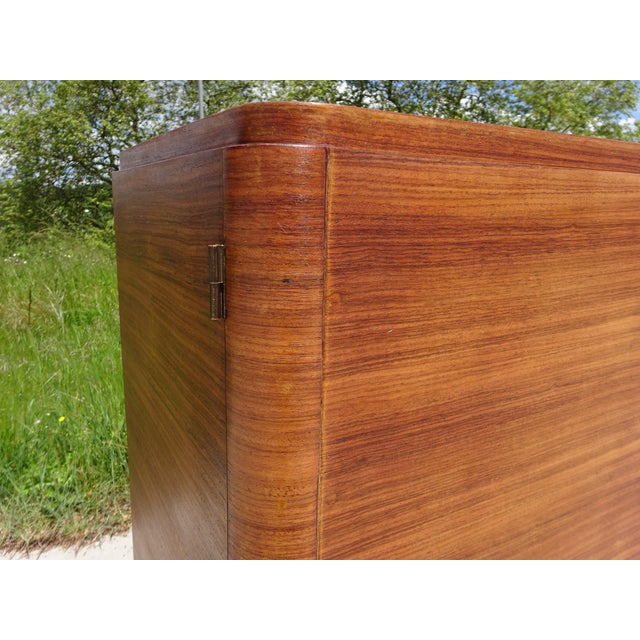 Vintage Art Deco Filing Cabinet, 1940s For Sale - Image 10 of 18