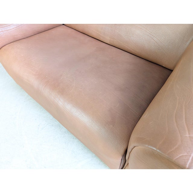 DS 47 Two-Seater Sofa in Leather from De Sede For Sale - Image 10 of 11