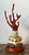 Early 21st Century Vintage Italian Scagliola Artisanal Pigmented Plaster Coral Branch For Sale - Image 5 of 12