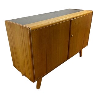 Dresser by Jitona with Black Glass on Top, 1960 For Sale
