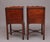 Wood Mahogany Bedside Cabinets, 1920s, Set of 2 For Sale - Image 7 of 10