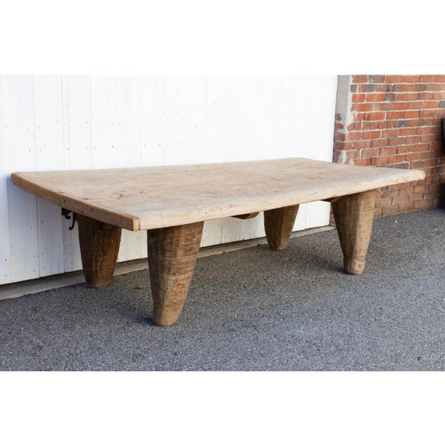 Wood Large 19th Century Nagaland Table For Sale - Image 7 of 13