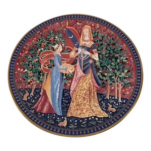 1980s The Lady & The Unicorn Collection Plates