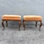 French Vintage Louis XV-style Tufted Footstools/Benches by Drexel Heritage For Sale - Image 3 of 8