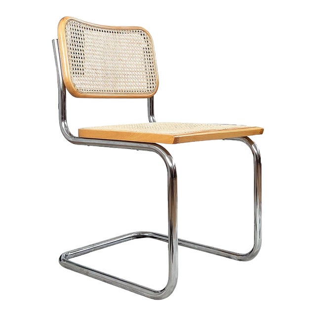 Italian Mid-Century Modern Marcel Breuer Cesca Accent, Side or Desk Chair, Italy For Sale