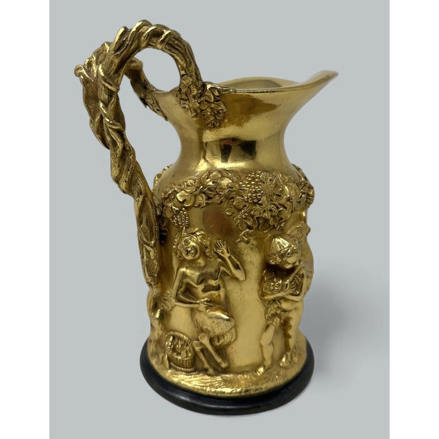 Mid 19th Century Antique French Mythological Bronze Ormolu Ewer Claude Michel Clodion Grand Tour For Sale - Image 5 of 11