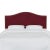 Transitional Ashland Headboard in Berry Classic Velvet, California King For Sale - Image 3 of 6