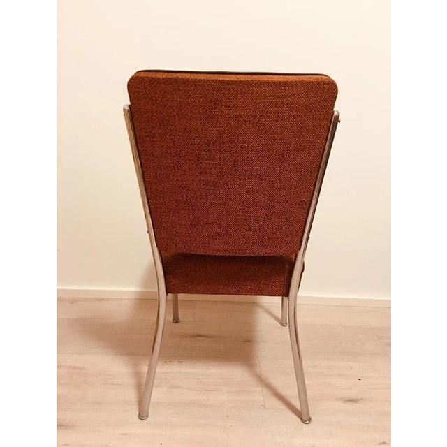 Set of Hungarian Chrome Spring Chairs, 1963 For Sale - Image 6 of 9