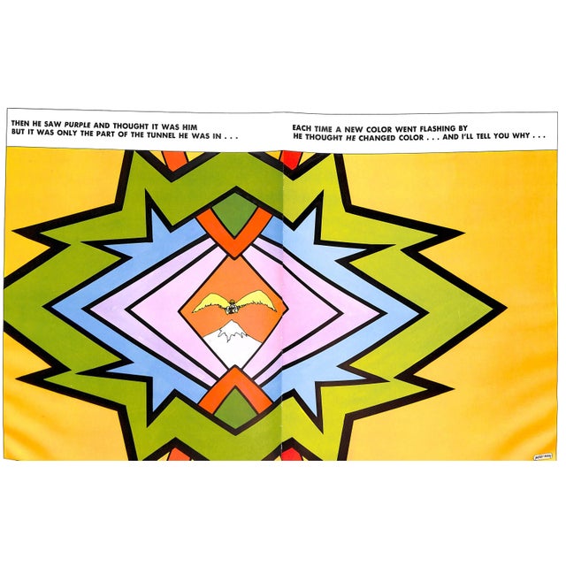 White "The Peter Max Land of Red" 1970 Moore, Melody For Sale - Image 8 of 12