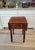 19th Century American Federal Period Sheraton Mahogany Drop Leaf Pembroke Work Table For Sale - Image 11 of 11