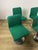 Steel and Fabric Chairs by Ettore Sottsass for Poltronova, 1970s, Set of 4 For Sale - Image 3 of 9