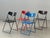 Metal Vintage Ted Folding Chairs by Niels Gammelgaard for Ikea, 1970s, Set of 4 For Sale - Image 7 of 18