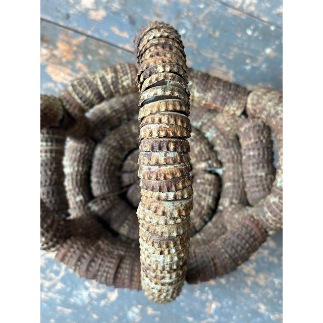Vintage Folk Art Bottle Cap Sculptural Basket, Circa 1930s-40s For Sale - Image 12 of 15