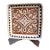 Mid 20th Century Italian Maiolica Sgraffito Square Tray Dish — Tuscan Folk Art For Sale