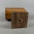 Wood Vintage Floor Standing Ashtray Magazine Rack in Curved Wood and Chromed Metal, 1960s For Sale - Image 7 of 11