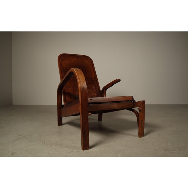 Adjustable Lounge Chair by Walter Gerdau / Móveis Gerdau, Brazil, 1950 For Sale - Image 6 of 16
