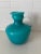 Mid-Century Italian Murano Cased Turquoise Glass Decorative Pitcher For Sale In Los Angeles - Image 6 of 6