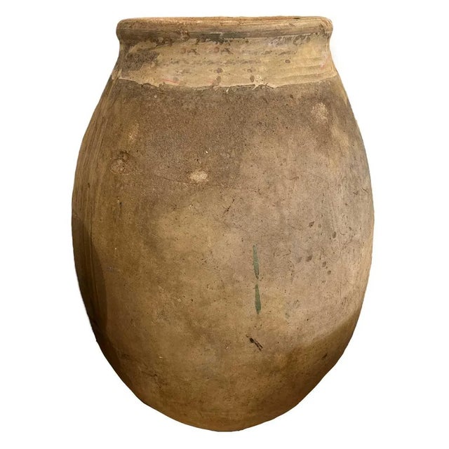Classic terracotta garden jar from France called “Biot”. Beautiful accent piece for garden or inside.