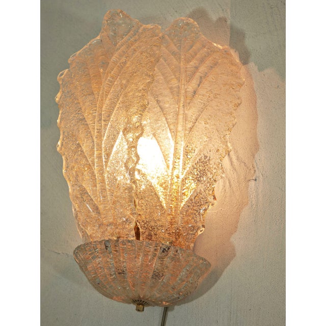 Murano Glass Wall Lamp with Graniglia Details, Italy, 1980s For Sale - Image 16 of 17