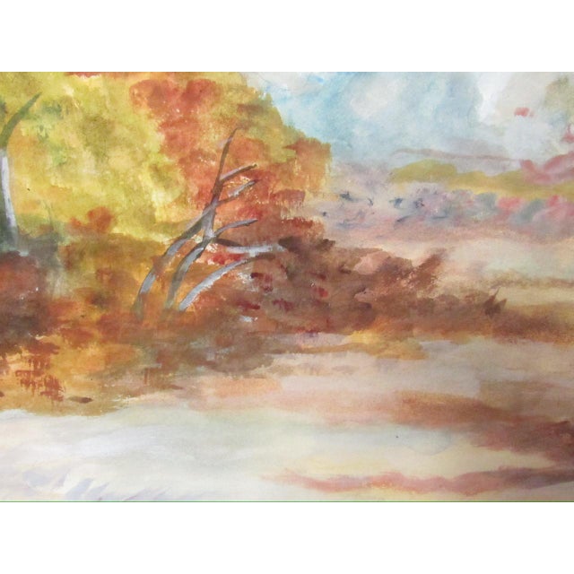 Antique English Watercolor of a Setter and Pointer Dog For Sale - Image 13 of 18