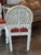 Late 19th Century Pair of Painted White Burmese Carved Side Chairs For Sale - Image 14 of 14
