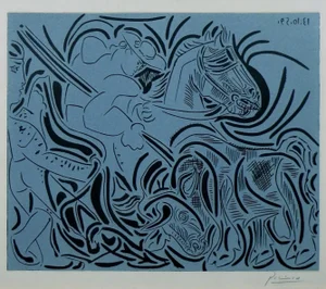 Pablo Picasso, Composition, 1980, Digital Print