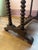 Chocolate Antique Renaissance Revival Writing Desk With Bobbin Turned Legs For Sale - Image 8 of 15