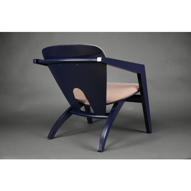 Set of Blue Butterfly GE 460 Lounge Chairs by Hans Wegner for Getama, 1980s For Sale - Image 10 of 18