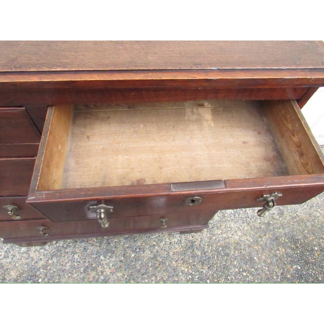 18th Century English Oak Chest of Drawers For Sale - Image 17 of 18
