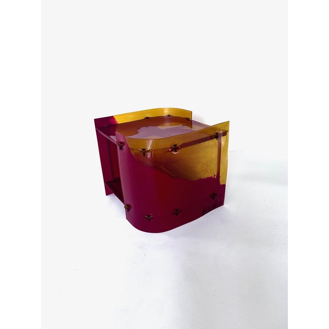 Plastic Side Tables by Gaetano Pesce, 2003, Set of 2 For Sale - Image 7 of 18