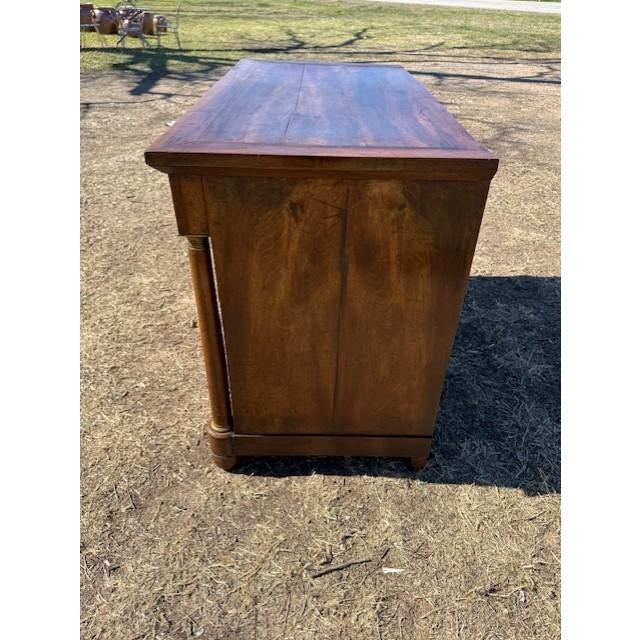 19th Century French Empire Walnut Chest of Drawer / Commodes For Sale - Image 17 of 18