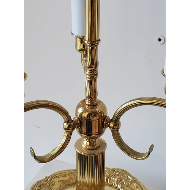 Mid-Century Bouillotte Table Lamp For Sale - Image 9 of 10