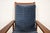 Wood Stickley Brothers Antique Arts & Crafts Carved Oak Barley Twist Lounge Chair With Ottoman, Circa 1920s For Sale - Image 7 of 17