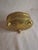 Antique 19th Century Oval Brass Tobacco Box – Hinged Keepsake or Trinket Casket For Sale - Image 9 of 12