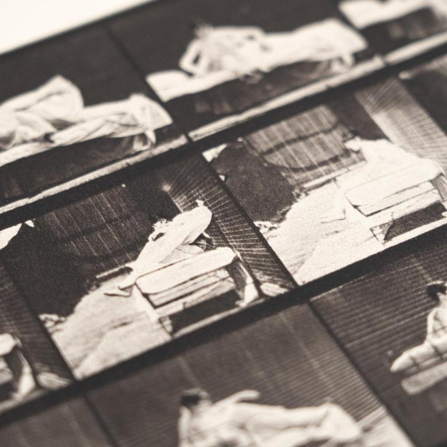 Eadweard Muybridge, Black and White Women in Motion Study, 1982, Photograph, Framed For Sale - Image 9 of 10