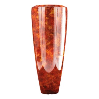 Italian Low-Density Polyethylene Obice Vase with Radic Effect Finishing from VGnewtrend For Sale