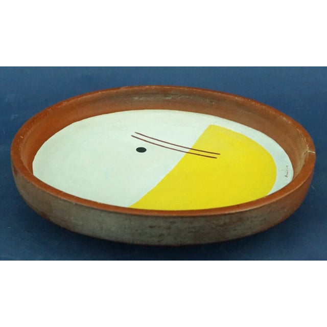 Abstract Art Plates in Terracotta by Maiolino, Brazil, 1970s, Set of 2 For Sale - Image 18 of 18
