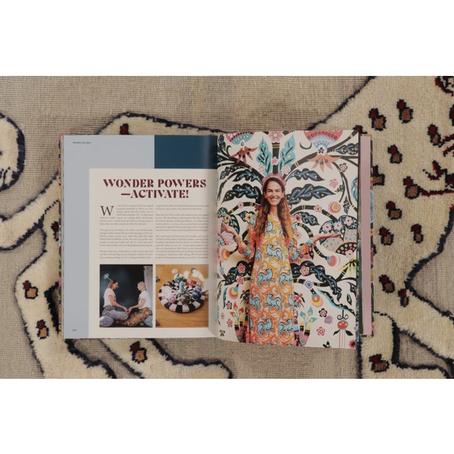 Textile Vintage Gabbeh Pictorial Wool Gift-Sized Rug by Rug & Kilim, 1950-1959 For Sale - Image 7 of 10
