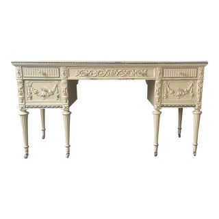 French 1920s Painted Desk For Sale