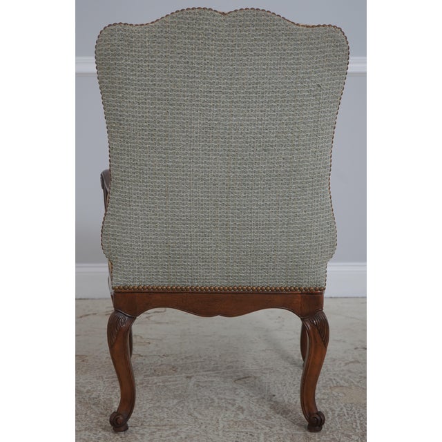 Set of 6 French Louis XV Style Tapestry Dining Room Chairs For Sale - Image 4 of 18