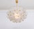 Large Frosted Glass and Brass Chandelier from Kinkeldey, Germany, 1970s For Sale - Image 9 of 18