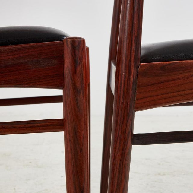 Model 26 Rosewood Dining Chair by Henning Kjærnulf for Korup Stolefabrik, 1960s, Set of 4 For Sale - Image 18 of 18