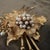 2000 - 2009 2000s Vintage Luxury Costume Jewelry Gilted Metal Italian Brooch For Sale - Image 5 of 10